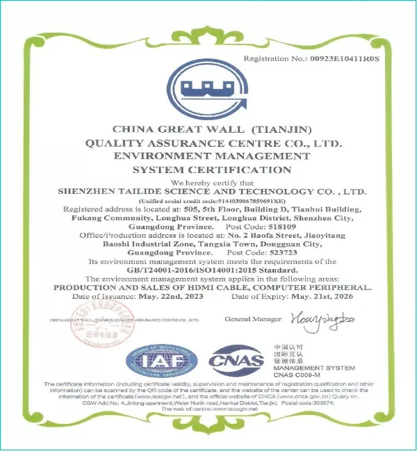 ISO 14001 cert 2