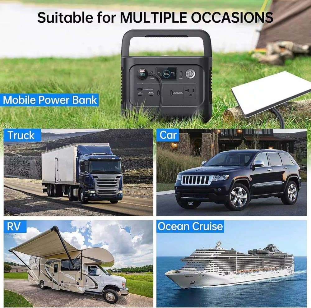3-in-1 Starlink DC to USB-C Car Charger Cable